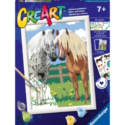 creart - coppia di cavalli