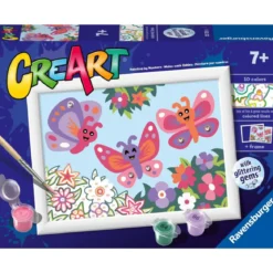 creart - farfalle glitter