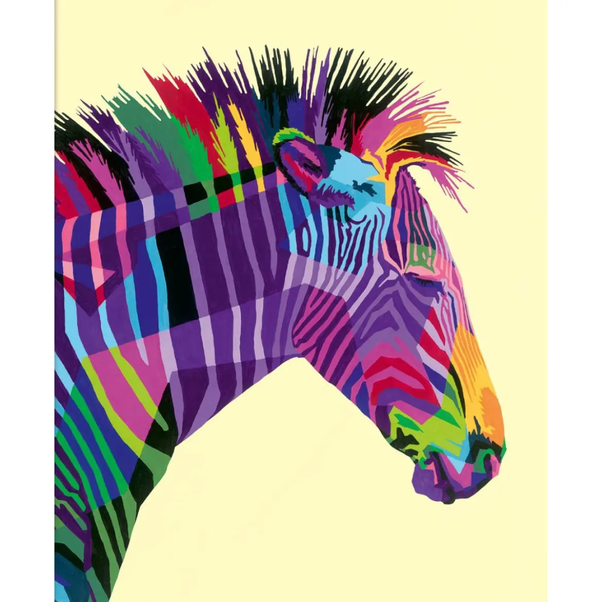 creart - funky zebra