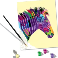 creart - funky zebra