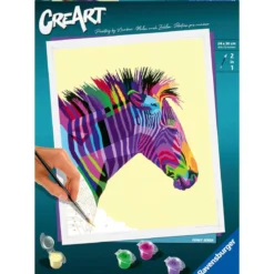 creart - funky zebra