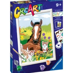 creart - puledro con gattini
