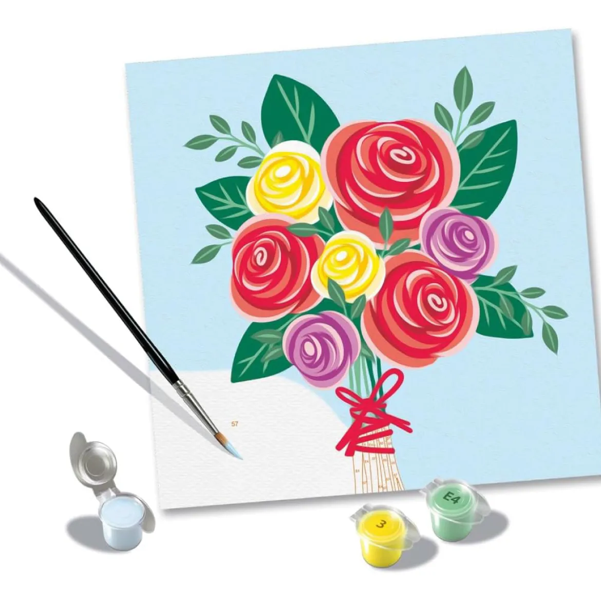 creart - rose bouquet