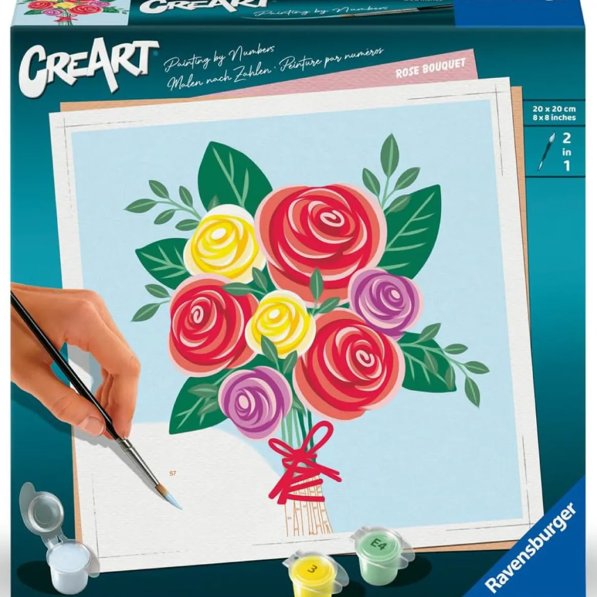 creart - rose bouquet