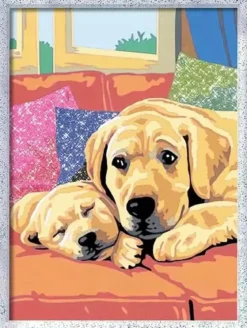 creart - serie d - amore di cagnolini