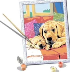 creart - serie d - amore di cagnolini