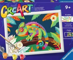 creart - serie d - camaleonte variopinto