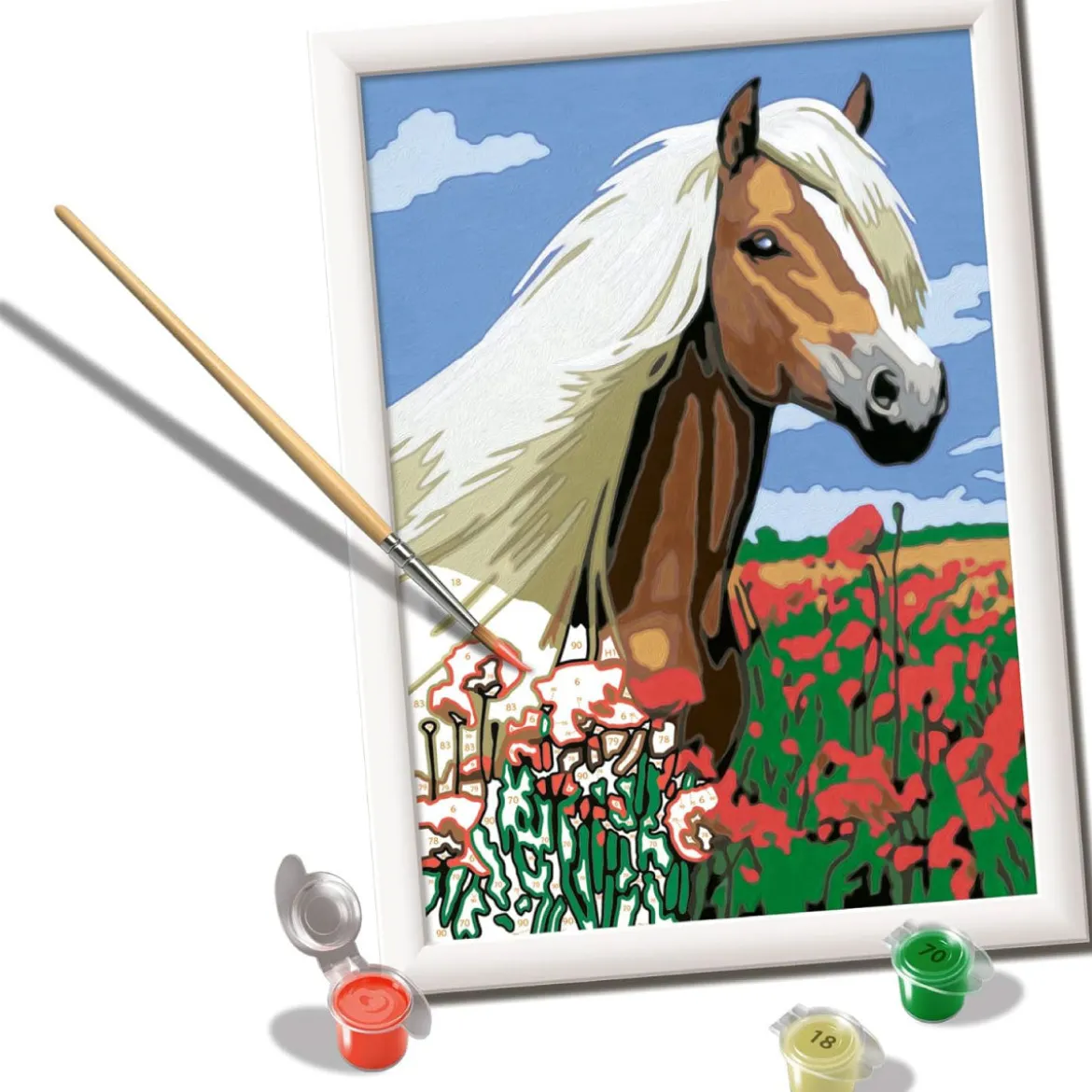 creart serie d classic - cavallo haflinger