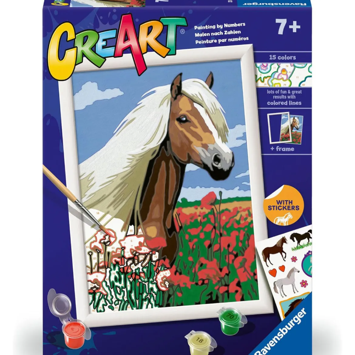 creart serie d classic - cavallo haflinger