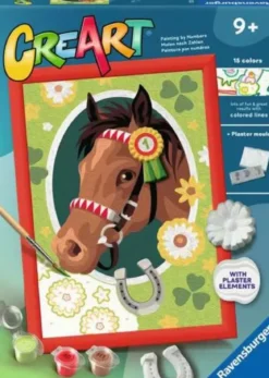 creart - serie d con gesso 3d - cavallo