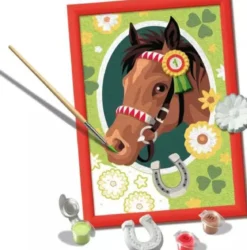 creart - serie d con gesso 3d - cavallo