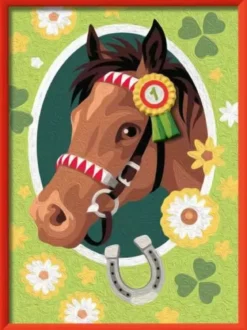 creart - serie d con gesso 3d - cavallo