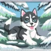 creart - serie d - husky giocoso