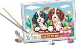creart serie d - picnic con i cuccioli