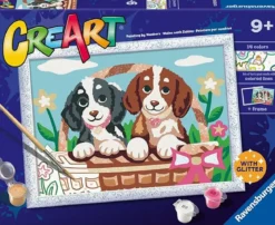 creart serie d - picnic con i cuccioli
