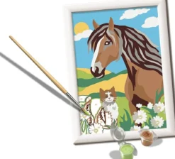creart - serie e - cavallo e gattino