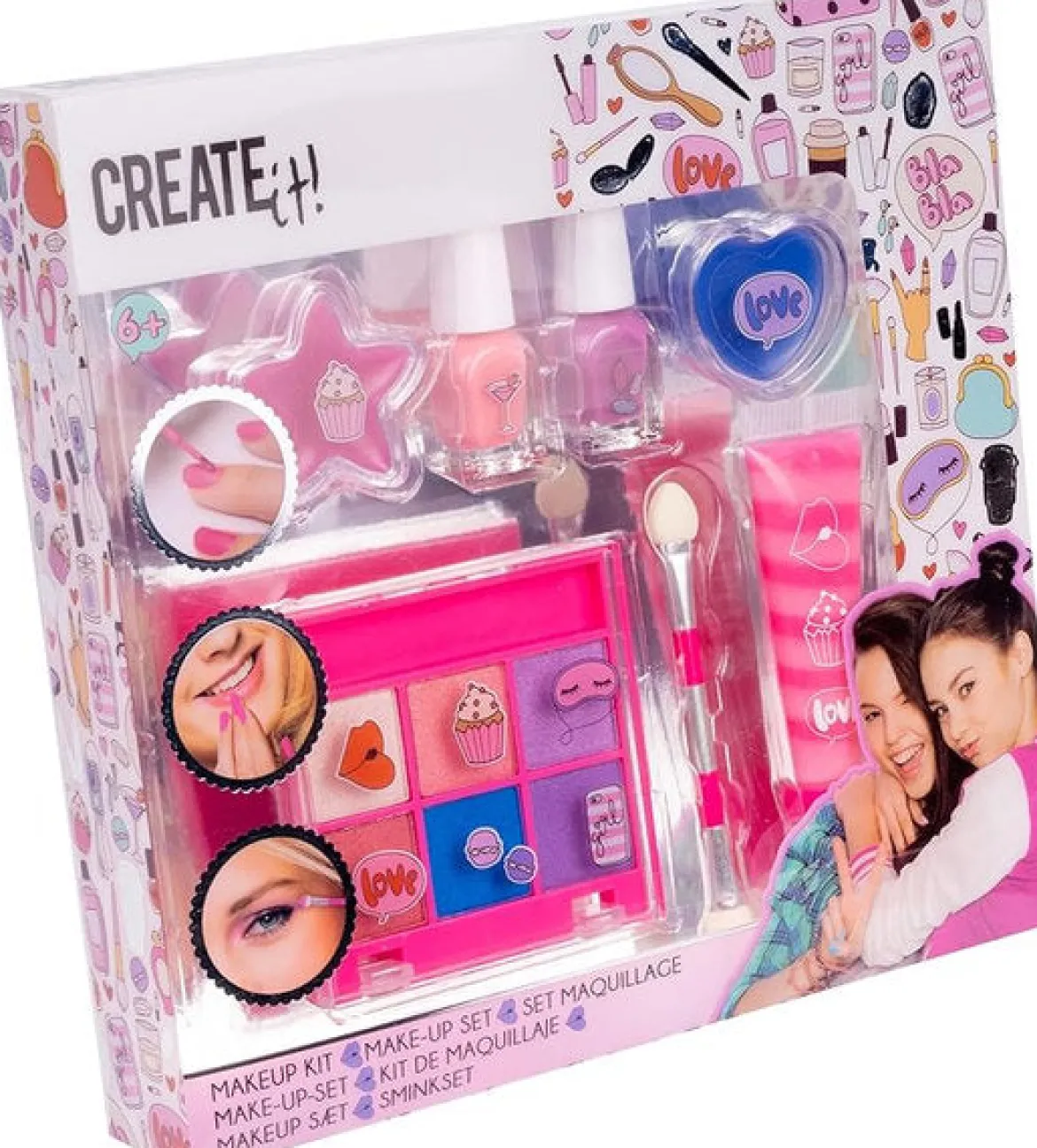 create it! - set makeup ombretti & smalti