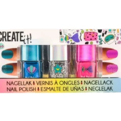 create it! - smalti set 3 pezzi sirene