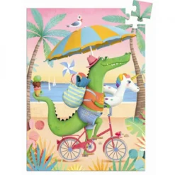 croco beach - mini puzzle 60 pezzi