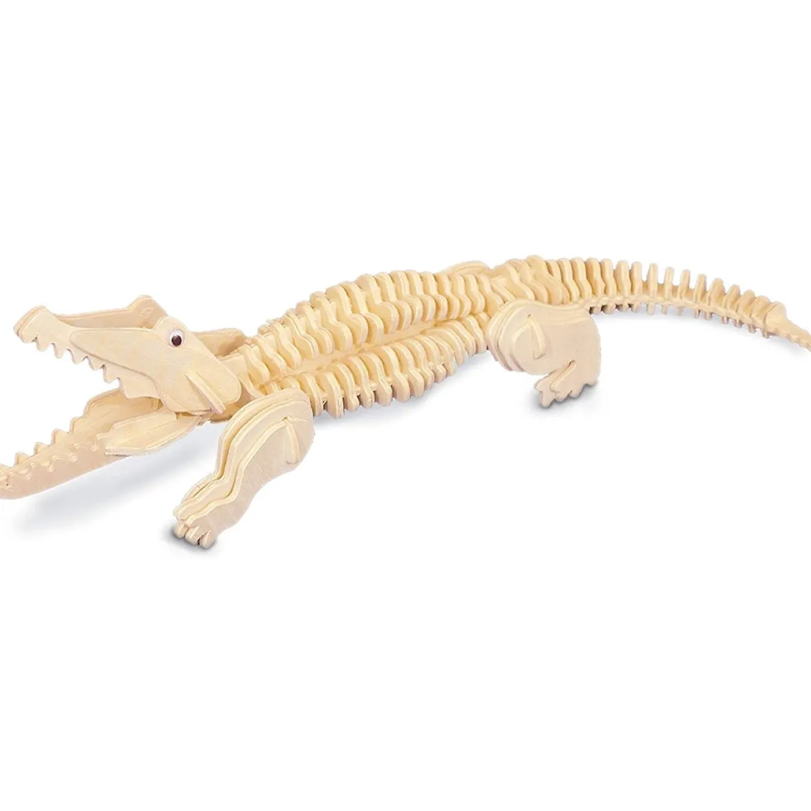 crocodile - kit di costruzioni in legno (certificazione fsc)