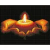 daily prayer - diamond dotz squares dq8.005 41x31cm