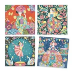 daydream - quadri con lustrini