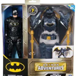 dc comics - batman adventures - batman con accessori night sky - personaggio snodabile 30cm