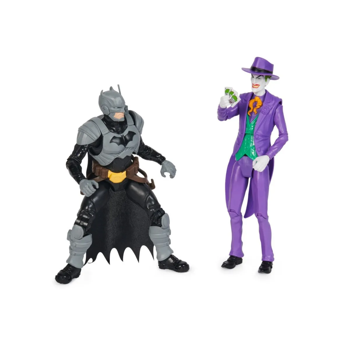 dc comics - batman adventures - battle pack batman vs joker - personaggio snodabile 30cm