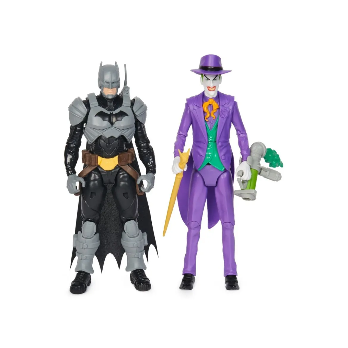 dc comics - batman adventures - battle pack batman vs joker - personaggio snodabile 30cm