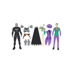 dc comics - batman adventures - battle pack batman vs joker - personaggio snodabile 30cm