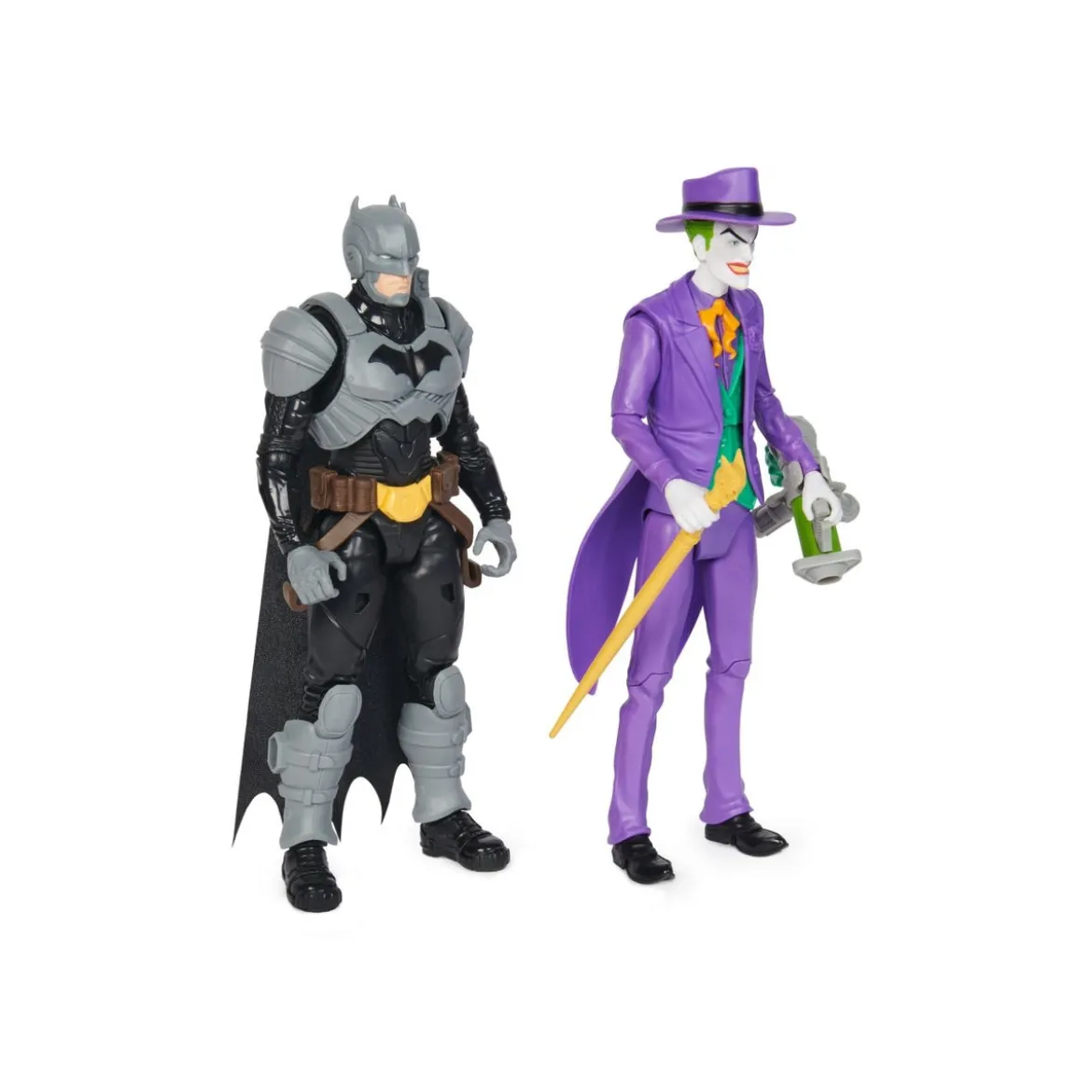 dc comics - batman adventures - battle pack batman vs joker - personaggio snodabile 30cm