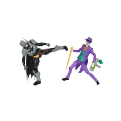 dc comics - batman adventures - battle pack batman vs joker - personaggio snodabile 30cm