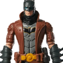 dc comics - batman armatura marrone - personaggio snodabile 30cm