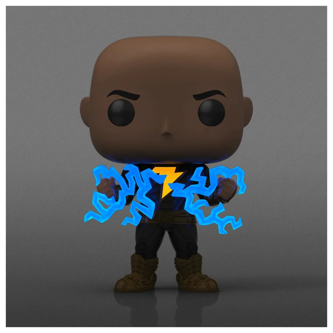 dc comics: black adam - black adam 9cm - funko pop 1232 glow chase limited edition