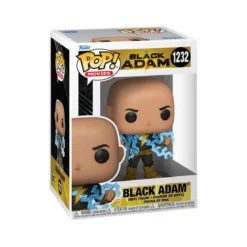 dc comics: black adam - black adam 9cm - funko pop 1232
