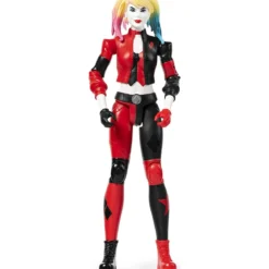 dc comics - harley quinn personaggio snodabile 30cm