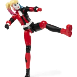dc comics - harley quinn personaggio snodabile 30cm
