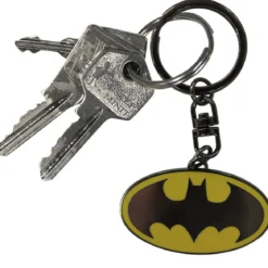 dc comics - keychain - batman logo