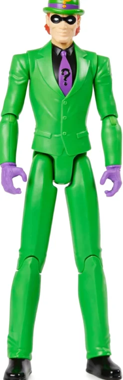 dc comics - l'enigmista - personaggio snodabile 30cm