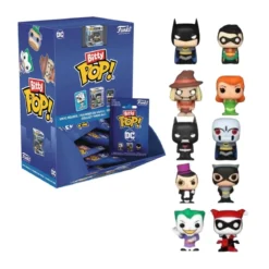 dc comics - 1 personaggio assortito 3cm - funko pop bitty