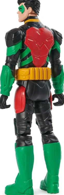 dc comics - robin con armatura - personaggio snodabile di 30cm