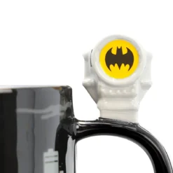 dc comics - tazza con manico 3d - bat-signal e batman