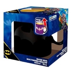 dc comics - tazza termosensibile 460ml - "batman matte"