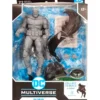 dc multiverse - batman (the dark knight returns) - black & white edition - action figure 18cm