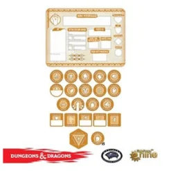 d&d 5a ed. - set segnalini del monaco