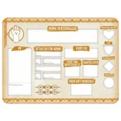 d&d 5a ed. - set segnalini del monaco