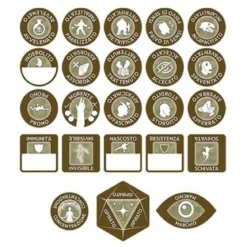 d&d 5a ed. - set segnalini del ranger