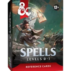 d&d trove 1 - spell cards lvl 0-1 (eng)