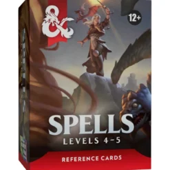 d&d trove 3 - spell cards lvl 4-5 (eng)