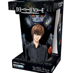 death note - bicchiere large 400ml - light & misa